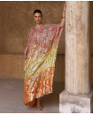 Aldana shimmer silk kaftan